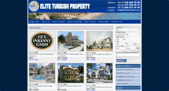 Desktop Screenshot of eliteturkishproperty.co.uk